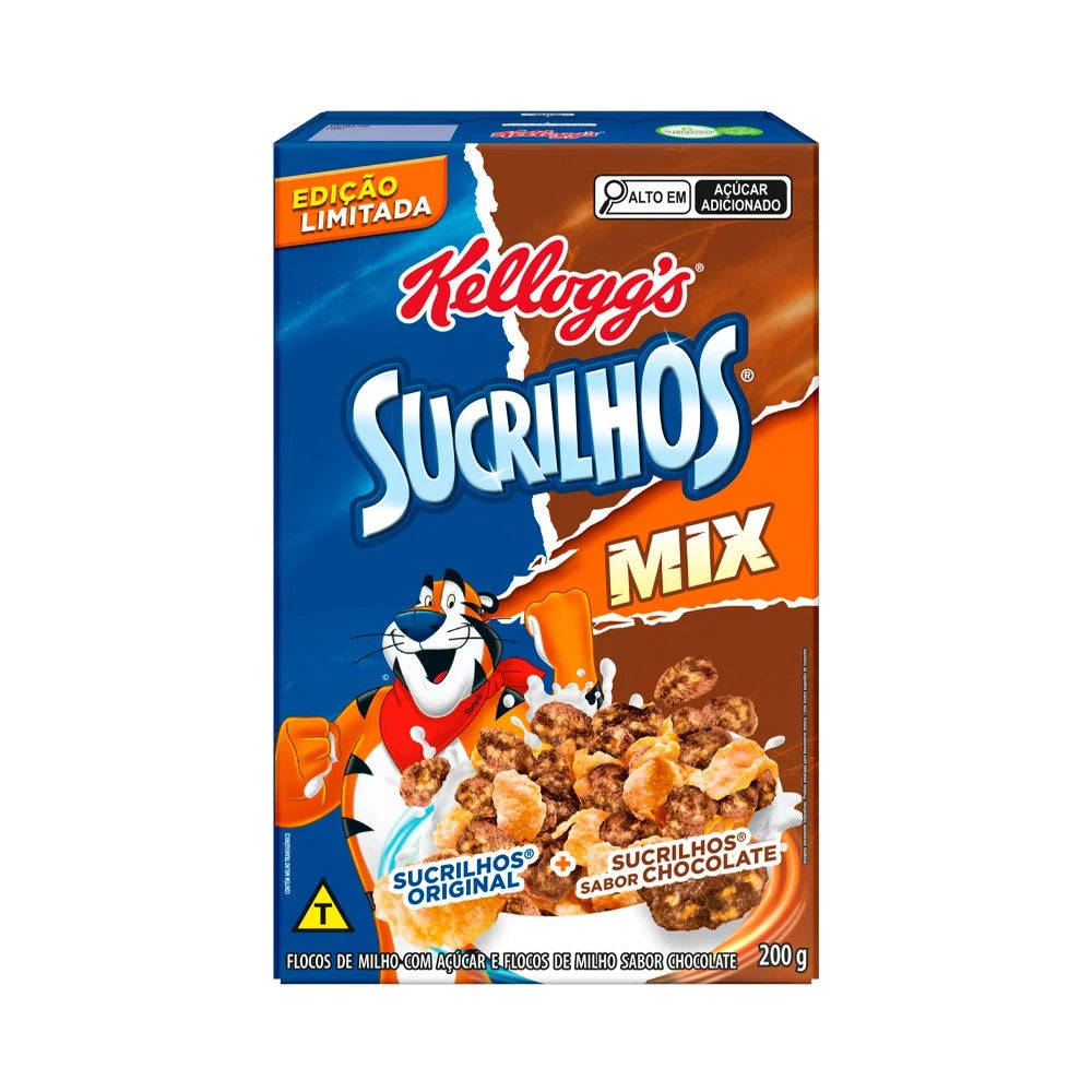 BREAKFAT CEREAL SUCRILHOS MIX 200 g (1 Box of 36 Units) Import Export Trading Company Montreal Quebec Canada