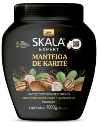 SKALA HAIR CARE TREATMENT SHEA BUTTER 1000 g (1 Box of 6 Units) Import Export Trading Company Montreal Quebec Canada
