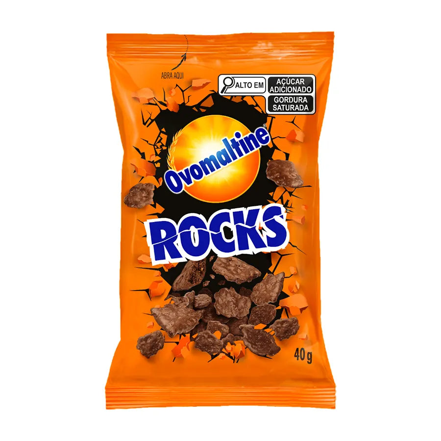 FLOCOS CROCANTE ROCKS OVOMALTINE 40 g (6 Boxes of 18 Units) Import Export Trading Company Montreal Quebec Canada