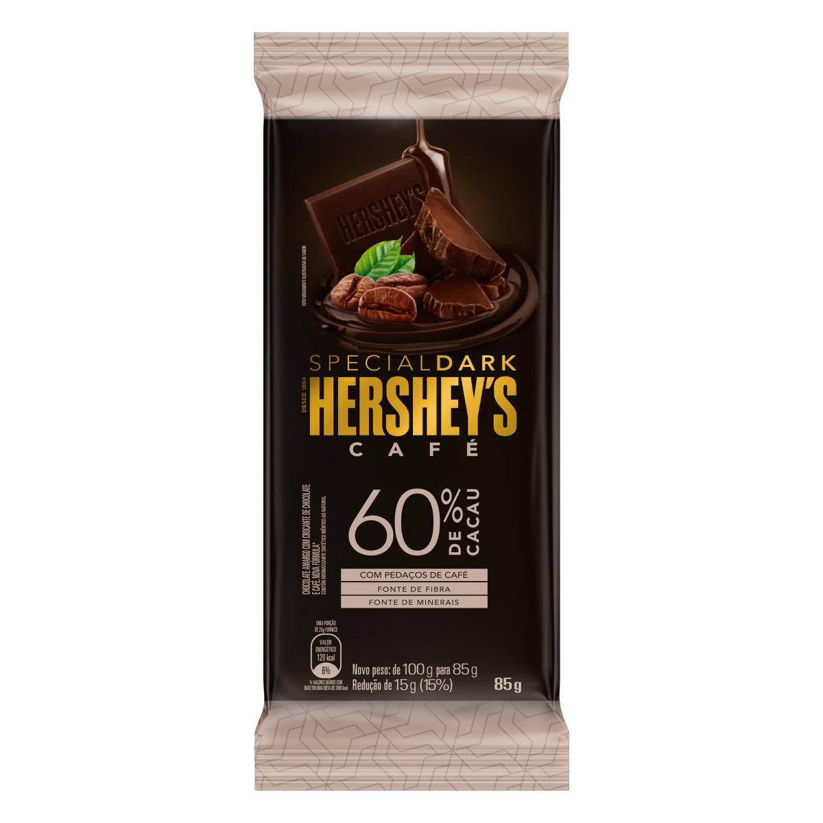 CHOCOLATE BAR SPECIAL DARK COFFEE 60% COCOA 85 g (4 Boxes of 17 Units) Import Export Trading Company Montreal Quebec Canada