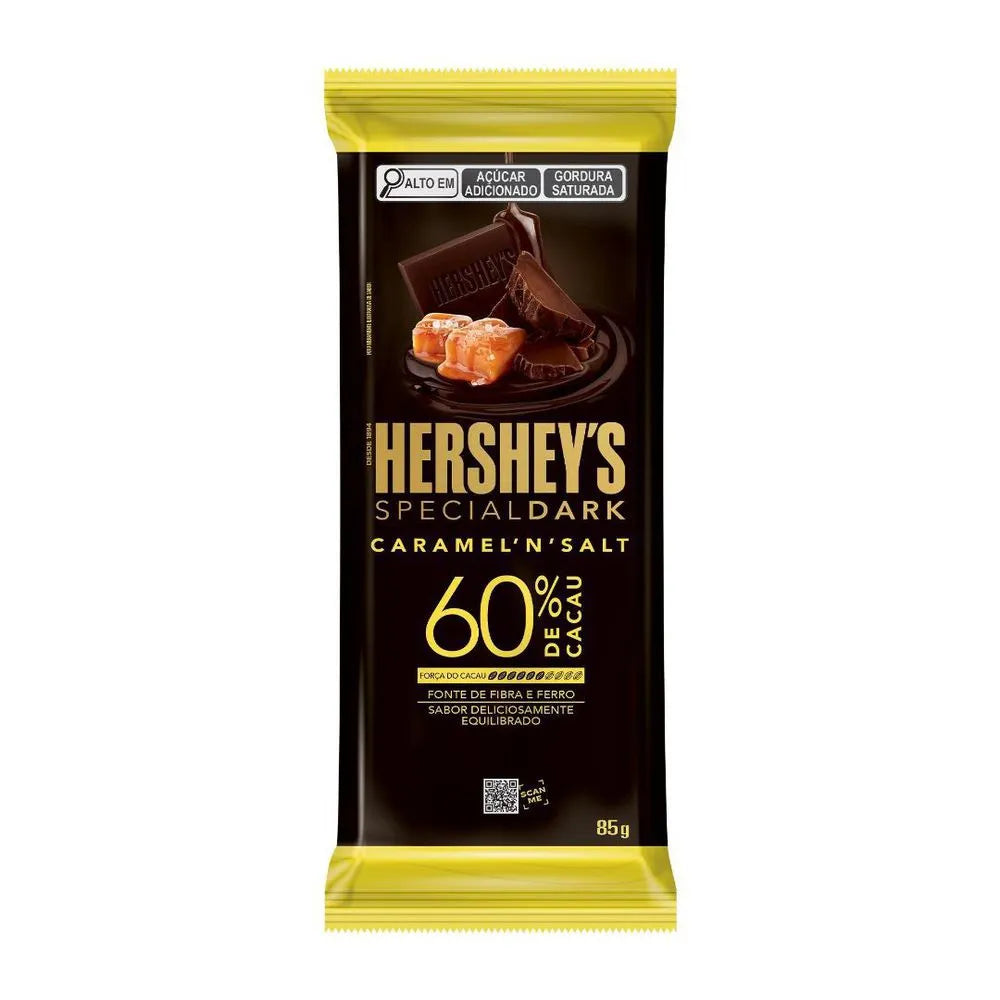 CHOCOLATE BAR SALTED CARAMEL 60% COCOA 85 g (4 Boxes of 17 Units) Import Export Trading Company Montreal Quebec Canada