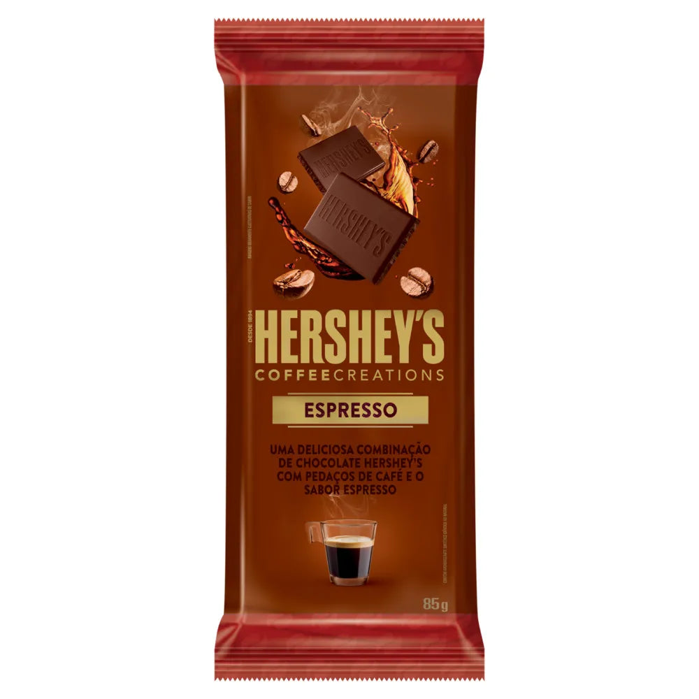 CHOCOLATE ESPRESSO HERSHEY'S COFFEE CREATIONS 85 g (4 Boxes of 12 Units) Import Export Trading Company Montreal Quebec Canada