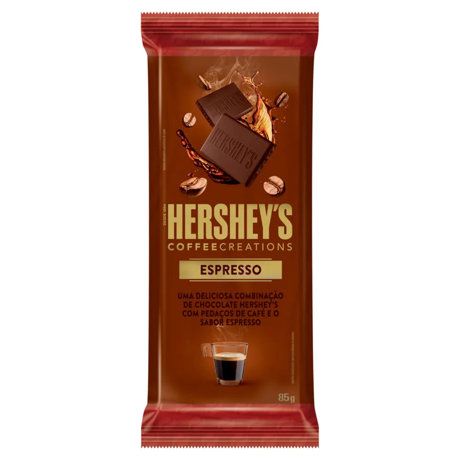 CHOCOLATE ESPRESSO HERSHEY'S COFFEE CREATIONS 85 g (4 Boxes of 12 Units) Import Export Trading Company Montreal Quebec Canada