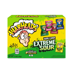 Warheads Extreme Sour Candy, 1.5 oz (43 g), made in Mexico