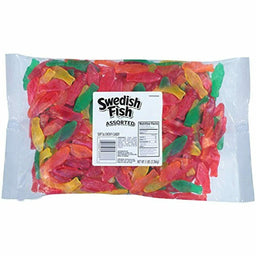 Swedish Fish Assorted Large Bulk Bag, 5 lb (2.27 kg), made in Canada