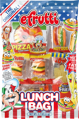 efrutti Gummi Lunch, 2.70 oz (77 g), made in China