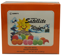 Satellite Wafers Sour, 10.5 oz (298 g), made in Belgium