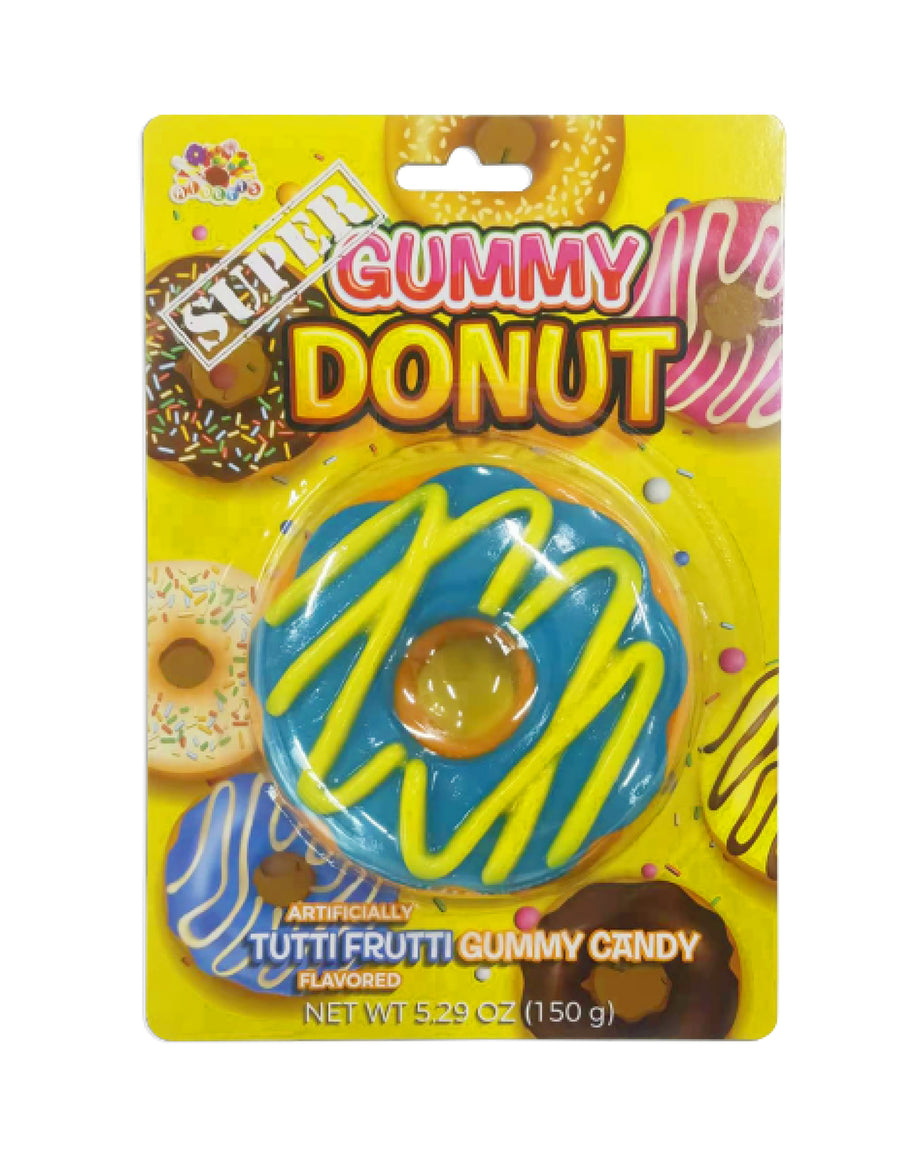 Albert's Super Gummy Donut, 5.29 oz novelty gummy, made in China