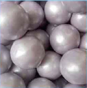 Albert's Color Splash 1-inch gumballs, Pearl Silver, 2 lb bag, made in China