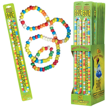 Koko's World's Biggest Sour Candy Necklace, 2.13 oz (60 G), made in China