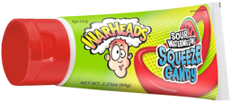 Warheads Sour Watermelon Squeeze Candy, 2.25 oz (64 g), made in USA