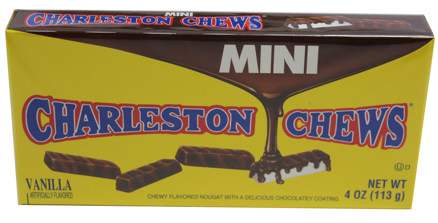 charleston chew theater box vanilla mini, 3.5 oz, made in the USA