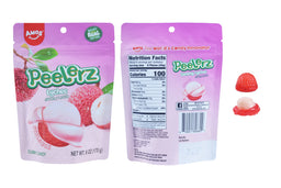 Amos Peelerz Lychee, 6 oz (170 G), made in China