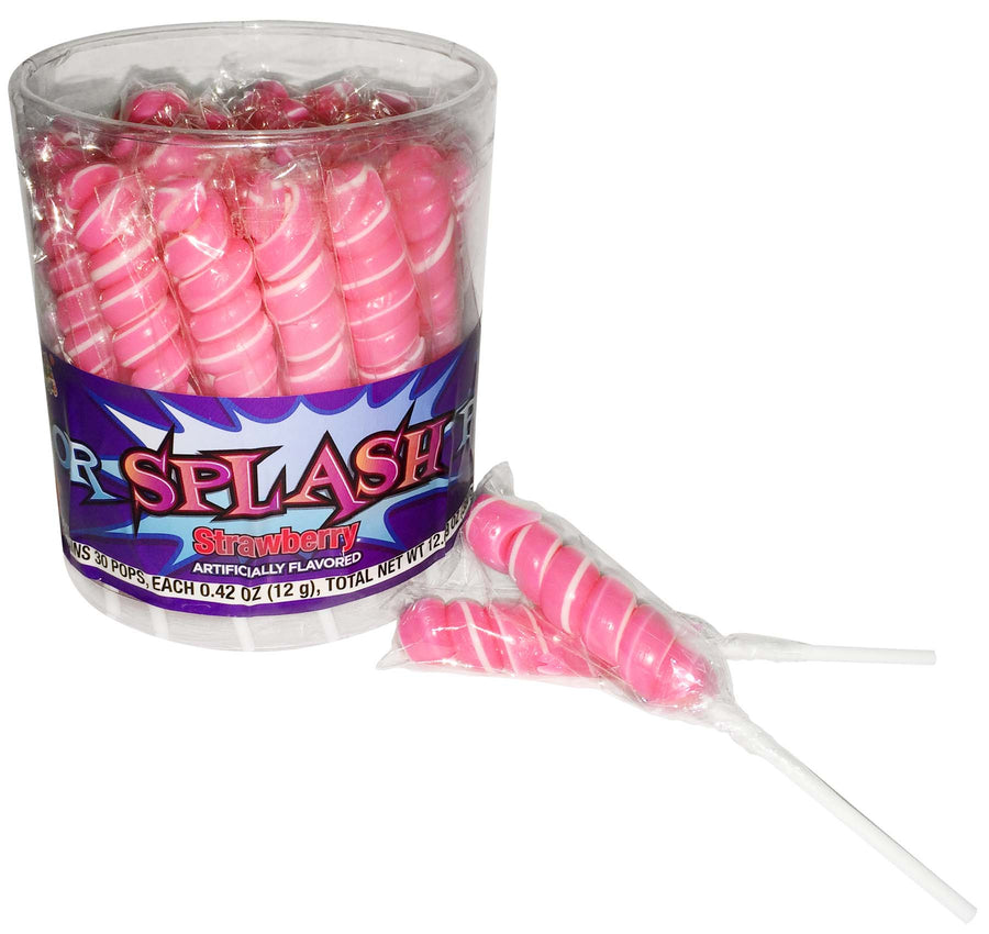 Albert's Color Splash Pops Bright Pink, 30-count 12.69 oz tub, China