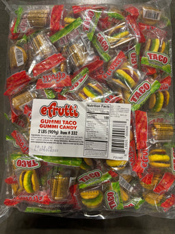 efrutti Gummi Tacos, 2 lb (0.91 kg), made in China