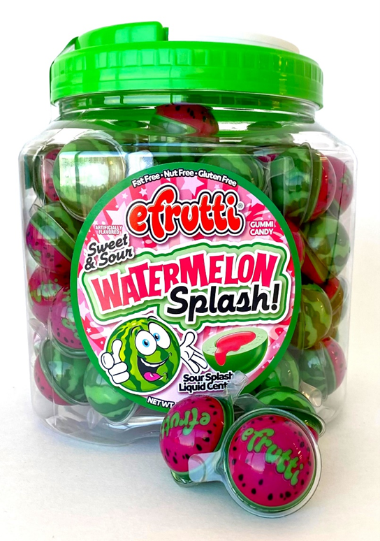 efrutti Watermelon Splash, 0.66 oz (19 g), made in Spain