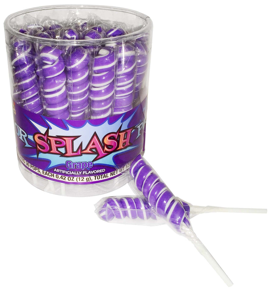 Albert's Color Splash Pops Tubs Purple, 12.69 oz (360 G), made in China
