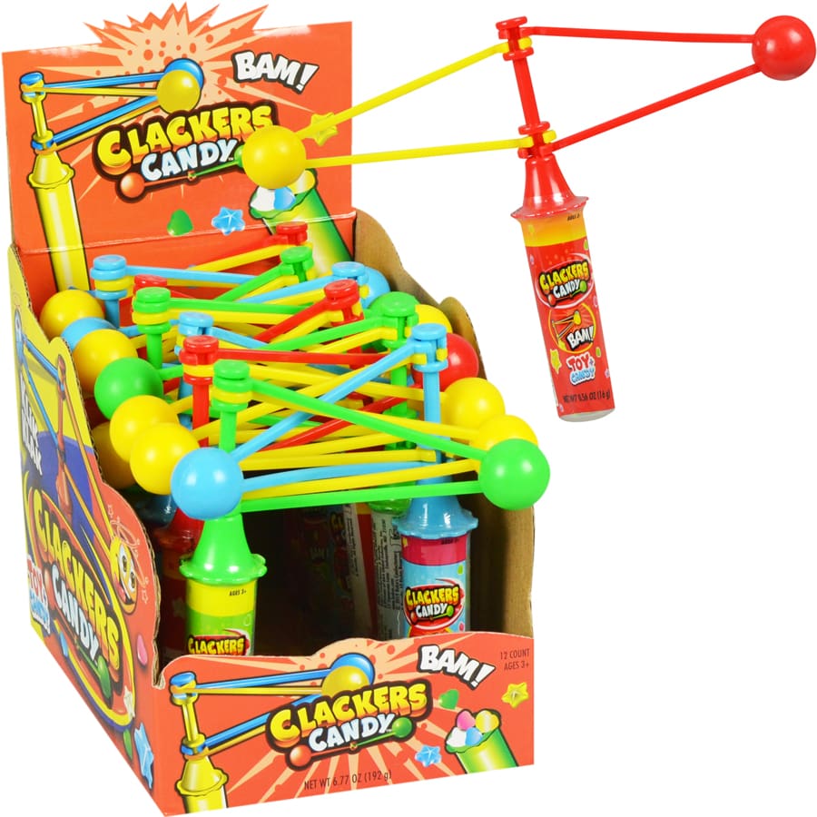 Koko's Clacker Toy & Candy, .56 oz (16 G), made in China