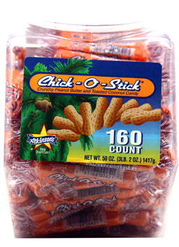 Atkinson Jars Chick-O-Stick Fun Size, 0.36 oz (10 G), made in USA