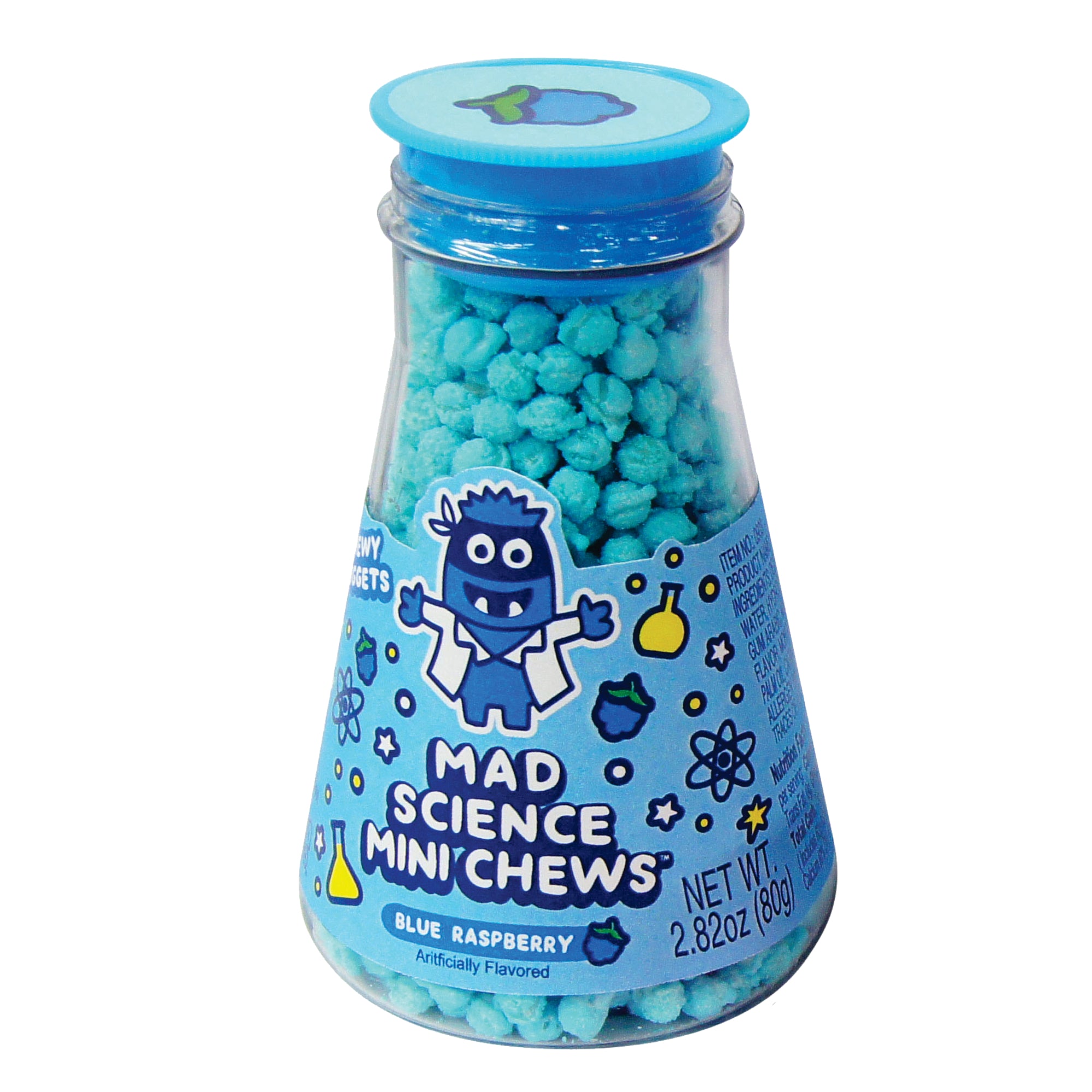 Kidsmania Mad Science Mini Chews chewy candy, 2.82 oz (80 G), made in China