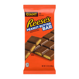 Reese's Peanut Butter Giant Bar, 7.37 oz (209 g), made in USA