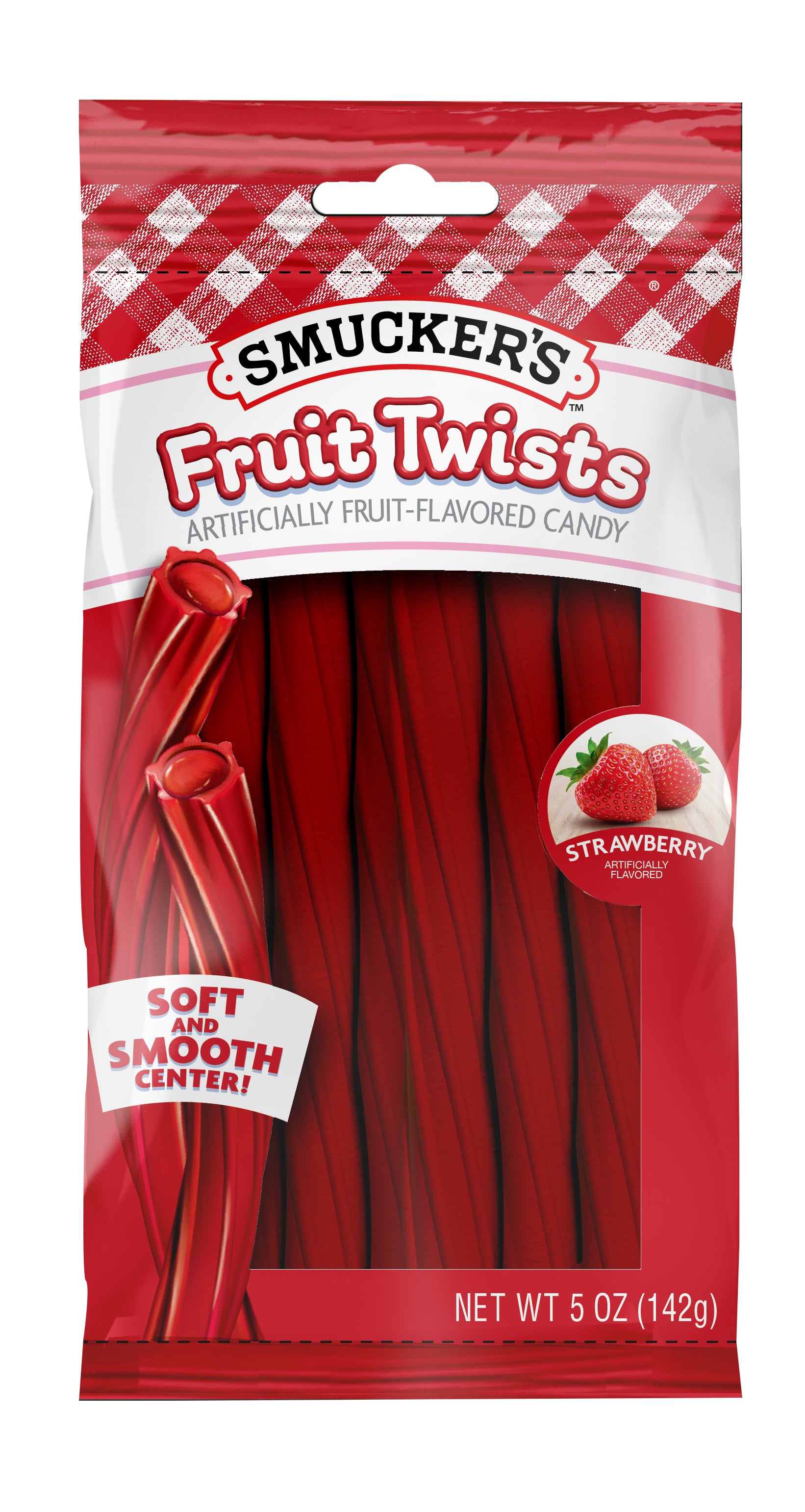 Frankford Smucker' s Fruit Twist Strawberry, 5 oz (142 g), made in China