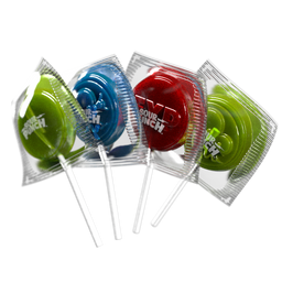 Sour Punch Pops sour lollipops, 0.6 oz, 288-count case, made in USA