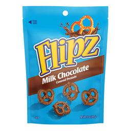 Flipz Milk Chocolate Pretzels, 5 oz (142 g), made in USA