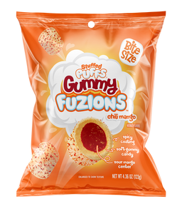 Stuffed Puffs Gummy Fuzions Chili Mango, 4.23 oz (120 g), made in the USA