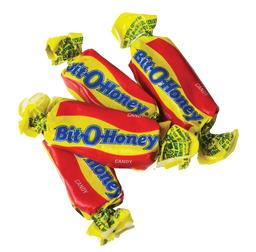 Bit-O-Honey taffy chews bulk, 30 lb, made in USA