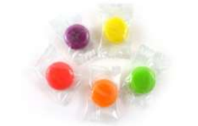 sunrise assorted fruit disks, 31 lb, made in Mexico