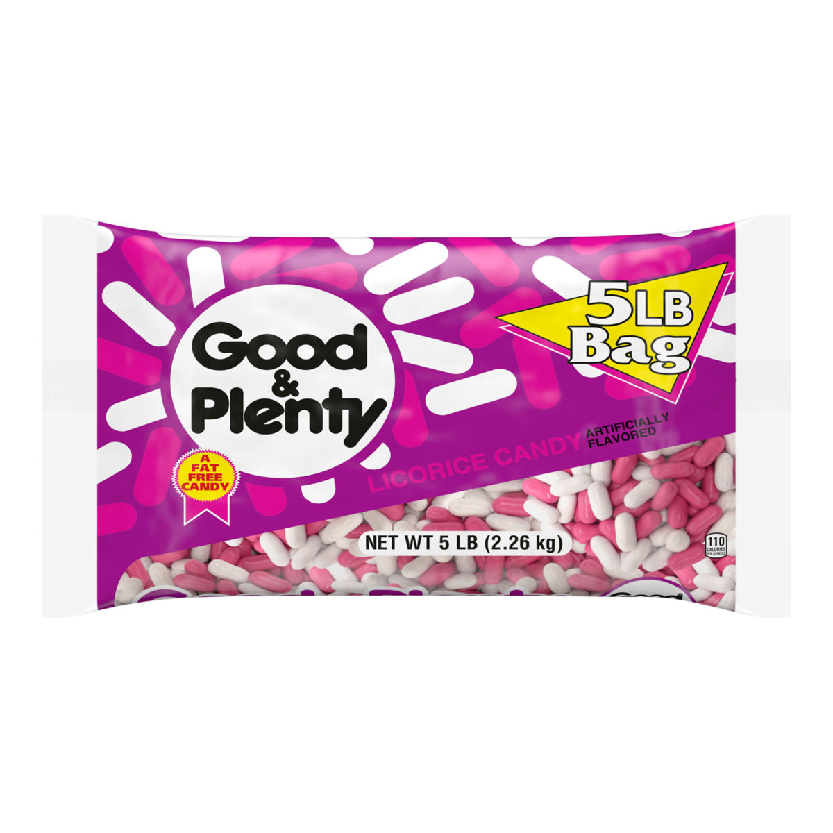 Good & Plenty, 80 oz (2268 g), made in USA