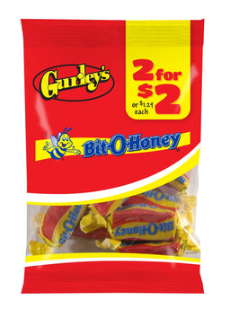 Gurleys Candy Line Bit-O-Honey, case of 12, made in United States