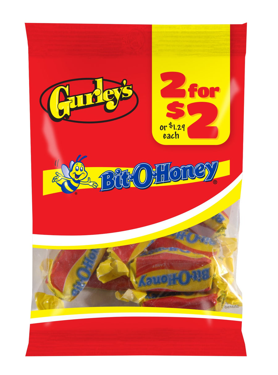Gurleys Candy Line Bit-O-Honey, case of 12, made in United States