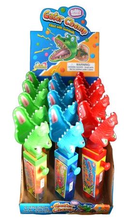 Kidsmania Gator Chomp lollipop, 0.35 oz (10 G), made in China