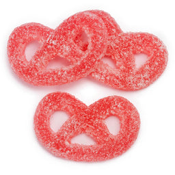 Gustafs Bulk Raspberry Jelly Pretzels, 2.2 lb bag, made in Netherlands