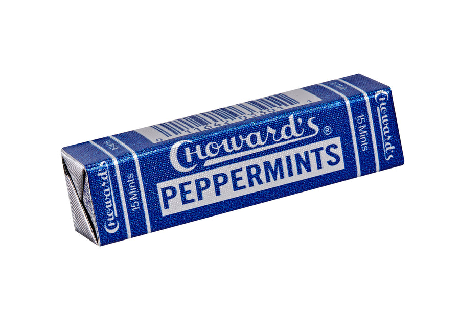 Choward's peppermint mints pack, 0.88 oz, made in USA