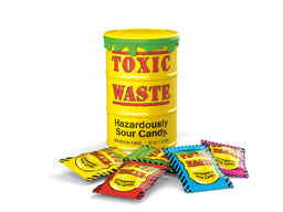 Toxic Waste Drums novelty candy, 1.70 oz, made in Pakistan