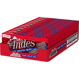 Andes Cherry Jubilee Tray and Cover Box chocolate mints, 4.67 oz, made in USA