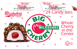 Adams & Brooks Big Cherry Milkshake bar, 1.75 oz standard size, USA
