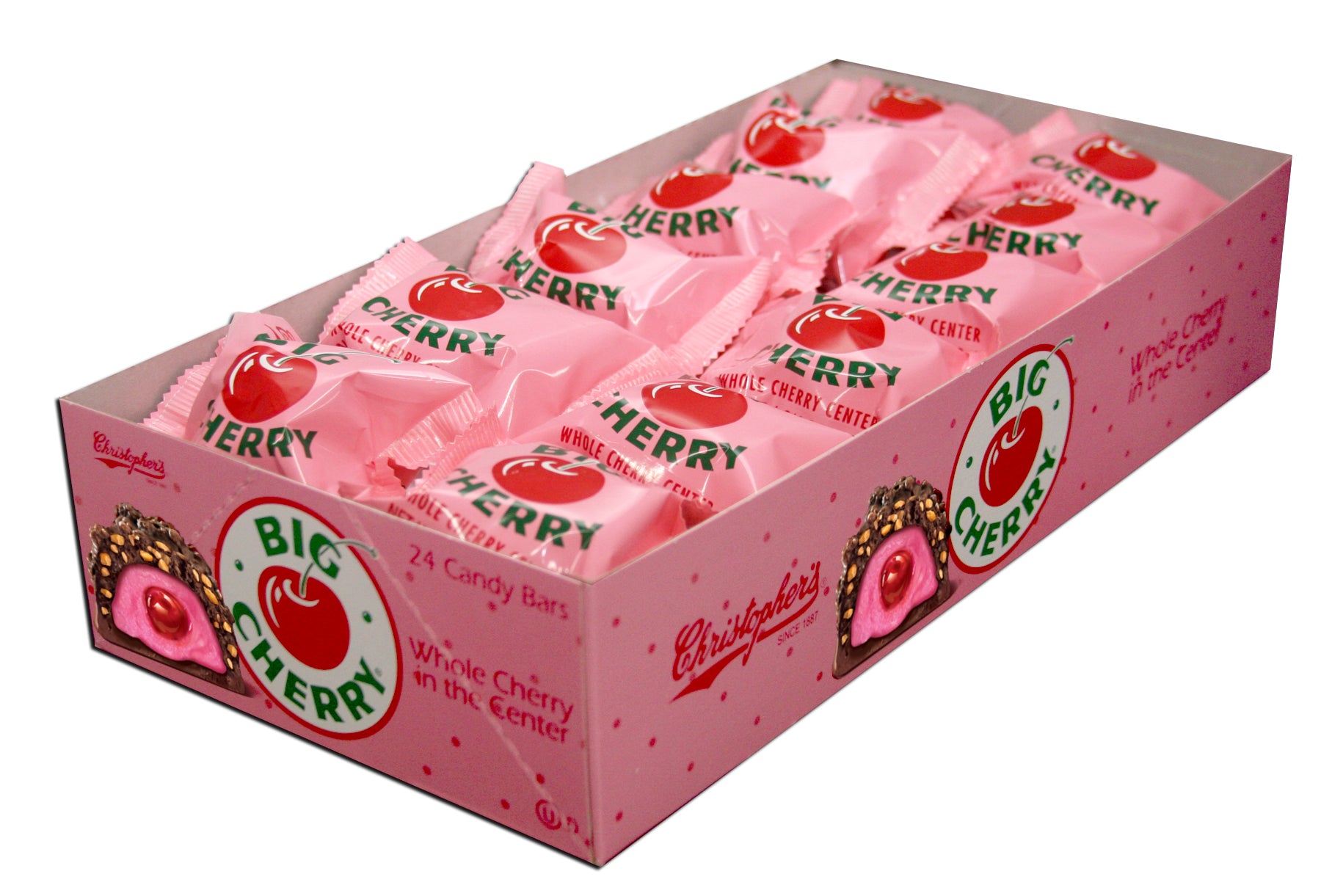 Adams & Brooks Big Cherry bar, 1.75 oz standard size, made in USA