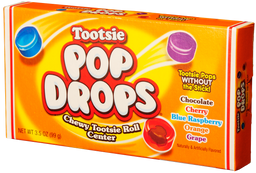 tootsie pop drops theater box, 3.5 oz, made in the USA