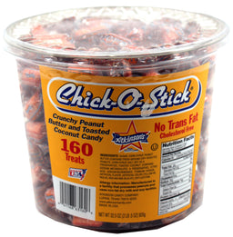 Atkinson Tub Changemaker Chick-O-Stick Nuggets, 0.20 oz (6 G), made in USA
