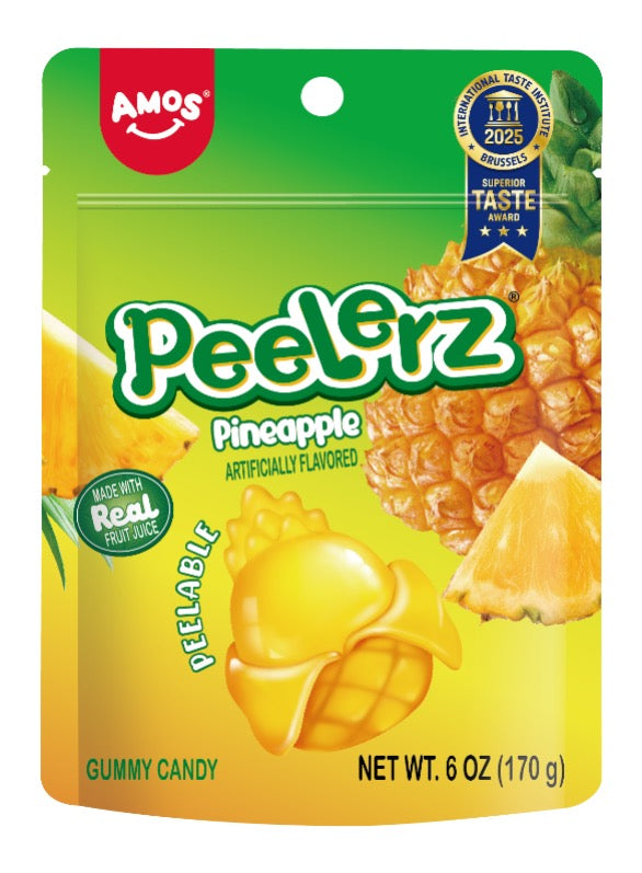 Amos Peelerz Pineapple, 3 oz (85 G), made in China