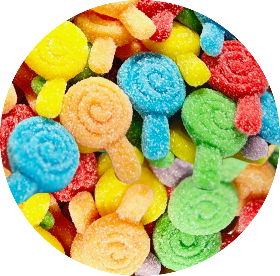 Adams & Brooks sour gummies bulk candy, solid colours, 4.4 lb bag, Mexico