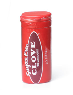 Clove Sugar Free Gum Tubes, 144-count case, made in Morocco