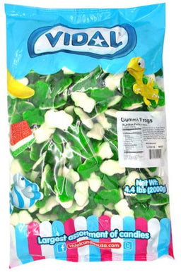 vidal bulk green frogs, 4.4 lb, made in Spain