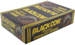 Atkinson Black Cow Bar bubble gum, 1.5 oz, made in USA