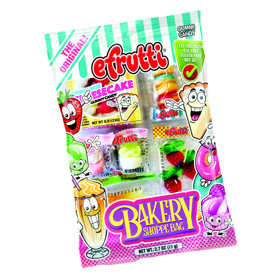 efrutti Gummi Theme Bakery Shoppe, 2.70 oz (77 g), made in China