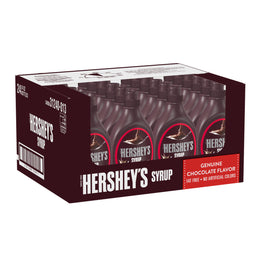 HERSHEY'S Chocolate Syrup Bottle, 24 oz (680 g), made in the USA